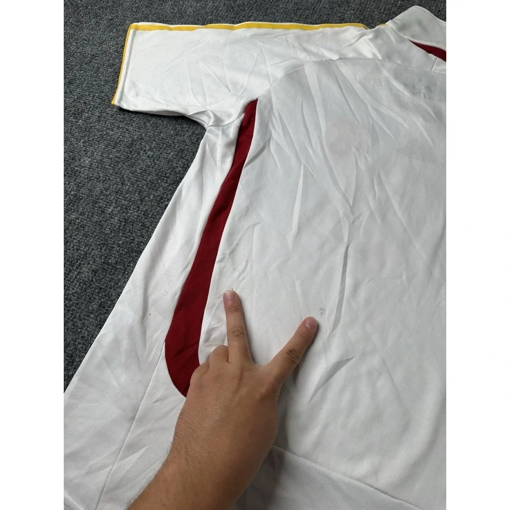 Mens Soccer Adidas Galatasaray Away ClimaCool White Red Jersey 2006, Size M